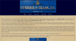 Desktop Screenshot of curriertrask.com